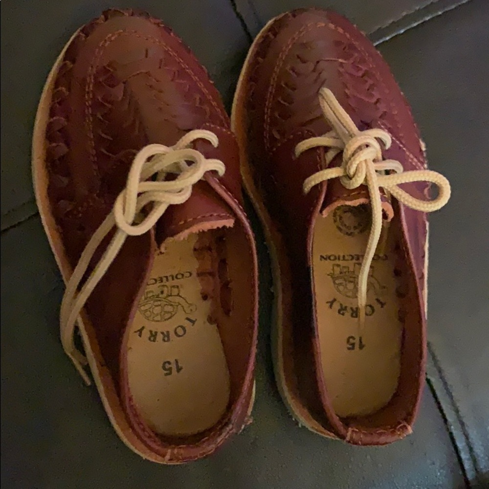 Little boys handmade Mexican shoes